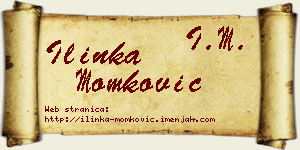 Ilinka Momković vizit kartica